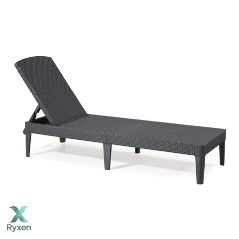 Leżak ogrodowy regulowany Jaipur Sun Lounger grafitowy Keter