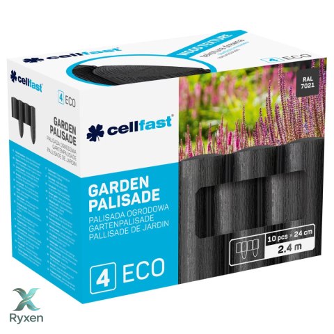 Palisada ogrodowa Cellfast ECO 2,4 m antracytowa CELLFAST