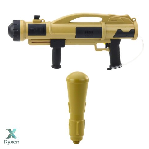 Pistolet Broń Na Wodę Bazooka Z Pompą 73 cm Beżowa 1100ml LEAN TOYS