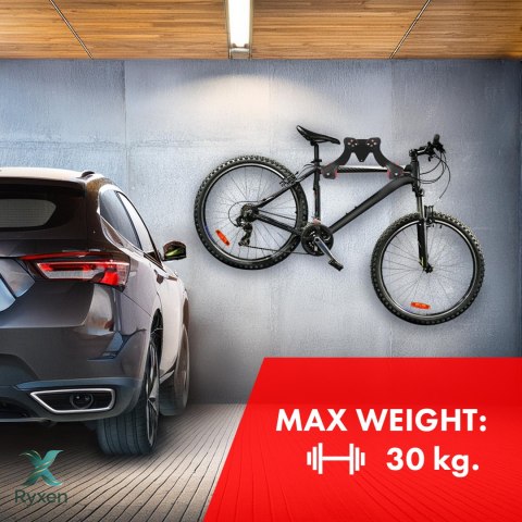 Rowerowy uchwyt ścienny Maclean, stal, max. obciążenie 30kg, MC-449 Maclean