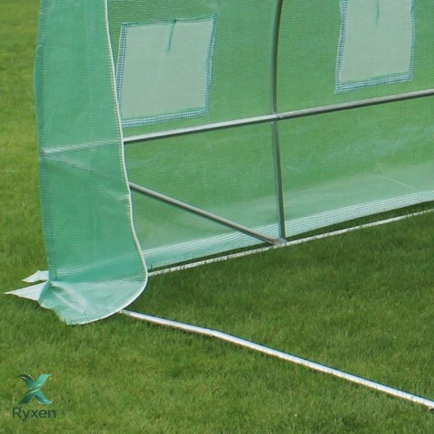 Tunel Foliowy Ogrodowy Szklarnia 4x2,5x2m Folia 10m? UV-4 Premium LEAN
