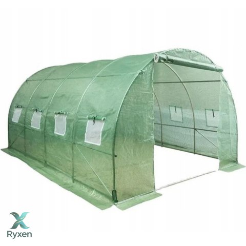 Tunel Foliowy Ogrodowy Szklarnia 4,5x2x2m Folia 9m? UV-4 Premium LEAN