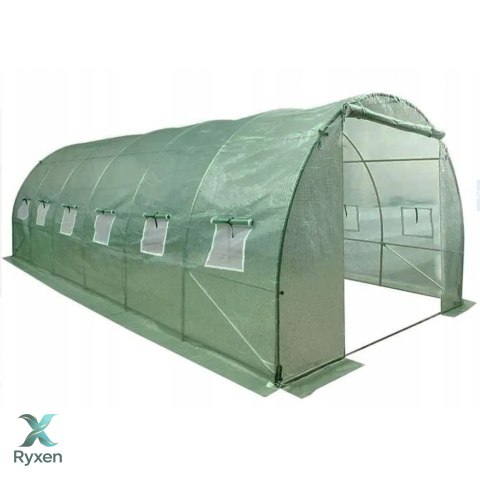 Tunel Foliowy Ogrodowy Szklarnia 6x3x2m Folia 18m? UV-4 Premium LEAN