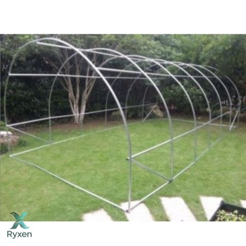 Tunel Foliowy Ogrodowy Szklarnia 6x3x2m Folia 18m? UV-4 Premium LEAN