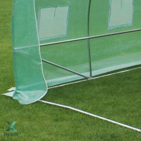 Tunel Foliowy Ogrodowy Szklarnia 6x3x2m Folia 18m? UV-4 Premium LEAN