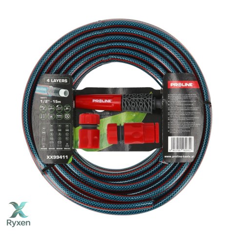 Wąż 1/2 " 15 m proline ze złączkami Proline