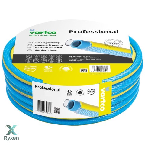 Wąż ogrodowy Vartco Professional 3/4" 50m Agaplast