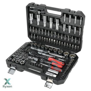 Zestaw 113 szt. nasadek,12-kąt.,crv,s2,1/2",1/4",bmc,proline Proline