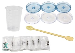 Zestaw Edukacyjny Doświadczenie Hodowla Kryształów Drzewka LEAN TOYS