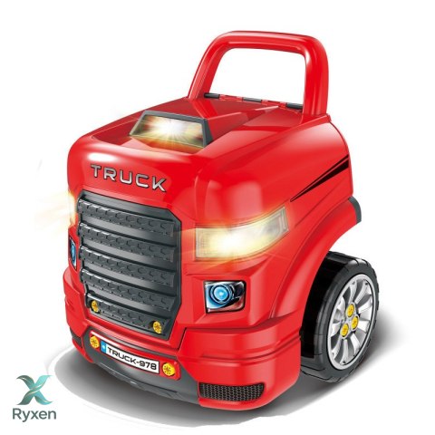 Zestaw Mechanika Ciężarówka Do Rozkręcania, Narzędzia Warsztat LEAN TOYS