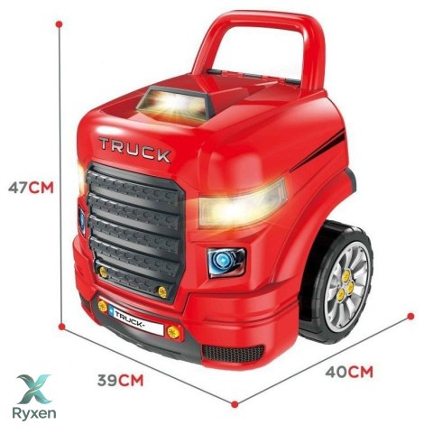 Zestaw Mechanika Ciężarówka Do Rozkręcania, Narzędzia Warsztat LEAN TOYS