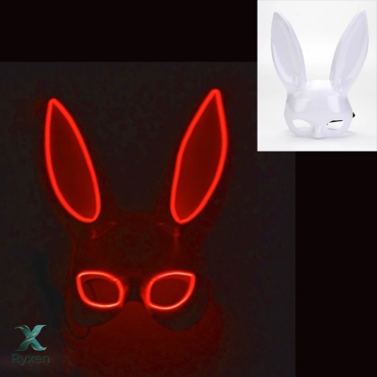 Maska LED seksowny króliczek