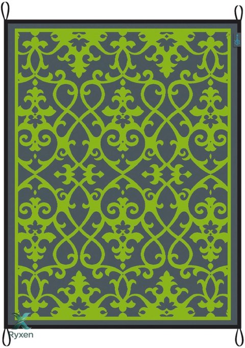 Mata piknikowa dwustronna CHILL MAT XXL 2x2|7m ZIELONA Bo Camp