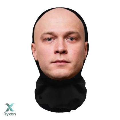 Elastyczna realistyczna maska