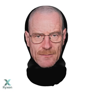 Elastyczna realistyczna maska