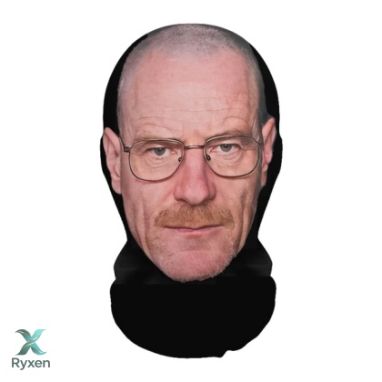 Elastyczna realistyczna maska