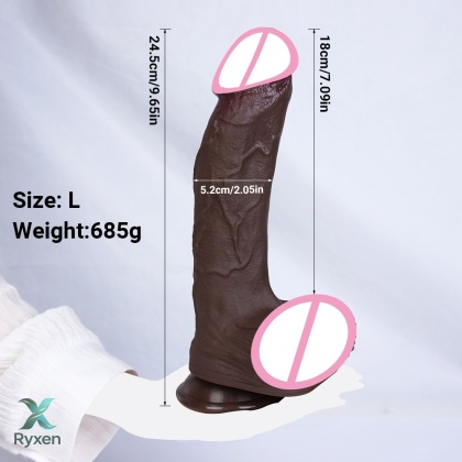 Realistyczne, miękkie w dotyku dildo