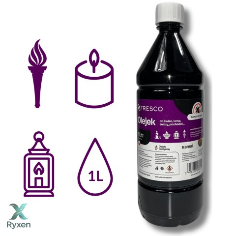 Paliwo olej do lamp, pochodni i świec 1,0L ANTYKOMAR AiG