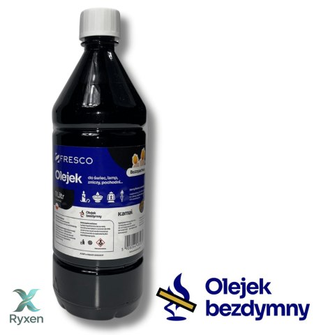 Paliwo olej do lamp, pochodni i świec 1,0L BEZZAPACHOWY AiG