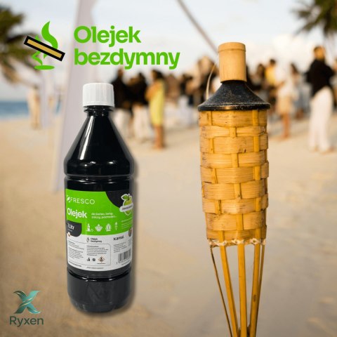 Paliwo olej do lamp, pochodni i świec 1,0L JABŁKO AiG