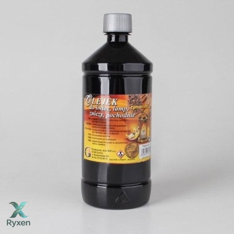 Paliwo olej do lamp, pochodni i świec 500ml JABŁKO Fresco
