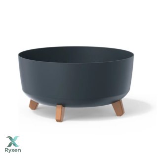 Doniczka Gracia Low DGRL400L antracytowa Prosperplast