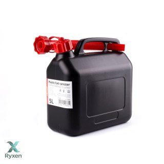 Kanister plastikowy, czarny 5l amio-02887 AMiO