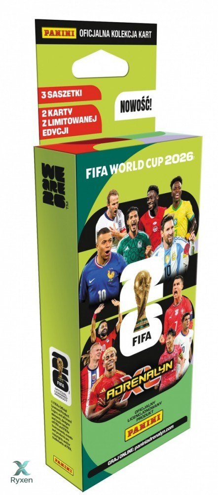Karty world cup blister ekskluzywny PANINI KOLEKCJA
