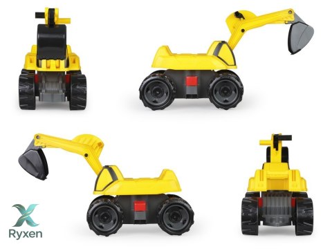 Koparka giga trucks w kartonie LENA