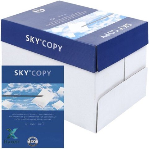 Papier ksero A4 80g karton- 5 ryz ISO TRADE