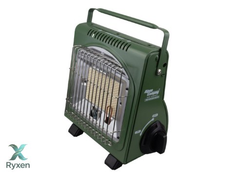 Przenośny piecyk gazowy Alpen Camping, 2w1, zużycie gazu 124g/h, zapłon piezoelektryczny, ICELAND IK-1000 PRO INKO-TIME