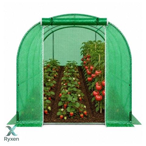 Tunel Ogrodowy Foliowy Szklarnia Na Warzywa PRO Stelaż 25MM 10x3x2M 30M? LEAN