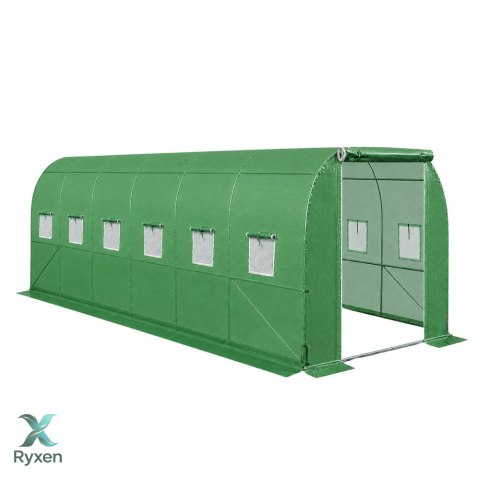 Tunel Ogrodowy Foliowy Szklarnia Na Warzywa PRO Stelaż 25MM 10x3x2M 30M? LEAN