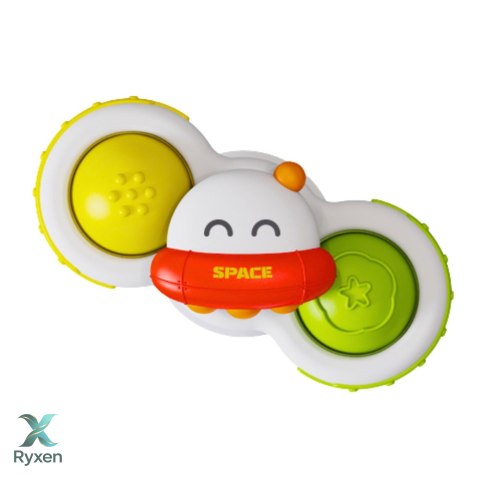 Zabawki Dla Malucha Spinnery Sensoryczne Z Przyssawką Pop-It Kolorowe 3szt. LEAN TOYS