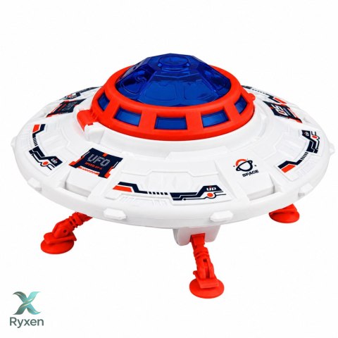 Zestaw Kosmiczny Ufo Wahadłowiec Pojazd Badawczy Satelita Astronauci LEAN TOYS