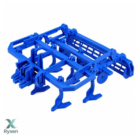 Zestaw Rolniczy Traktor z Chwytakiem Do Bel Przyczepy Rolnicze Siano 1:24 LEAN TOYS