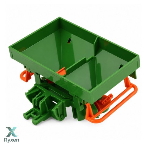 Zestaw Rolniczy Traktor z Chwytakiem Do Bel Przyczepy Rolnicze Siano 1:24 LEAN TOYS