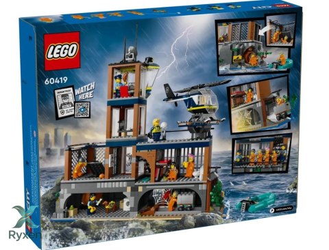 Klocki city 60419 policja z więziennej wyspy LEGO