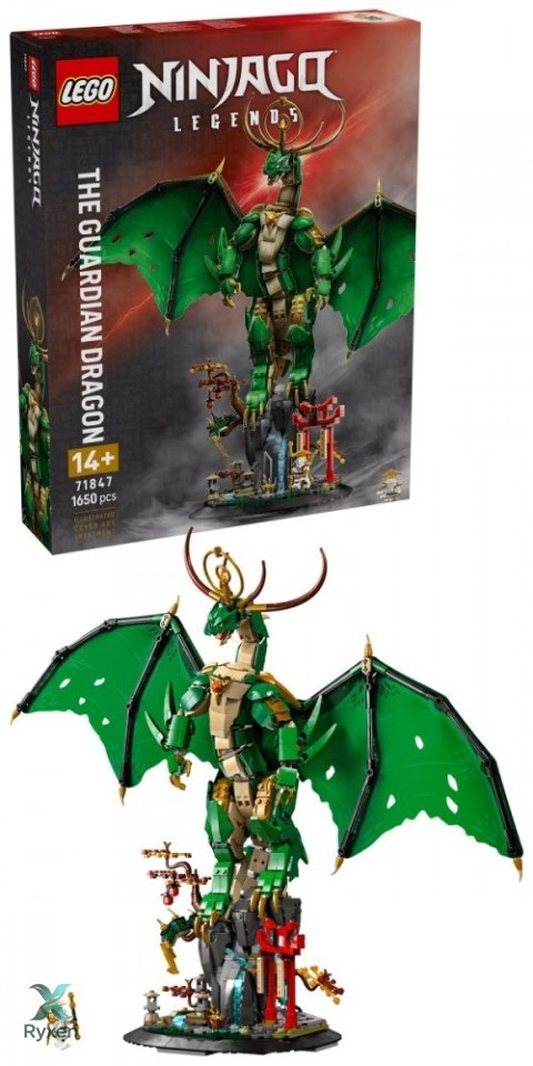 Klocki ninjago 71847 smok - strażnik LEGO