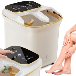 Masażer do stóp wodny hydromasażer nóg podgrzewany głowice rolki lcd 500w er1111 RTO