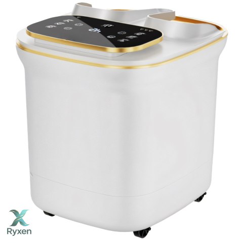 Masażer do stóp wodny hydromasażer nóg podgrzewany głowice rolki lcd 500w er1111 RTO