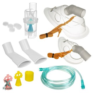 Uniwersalny zestaw wielokrotnego użytku do inhalatorów Little Doctor