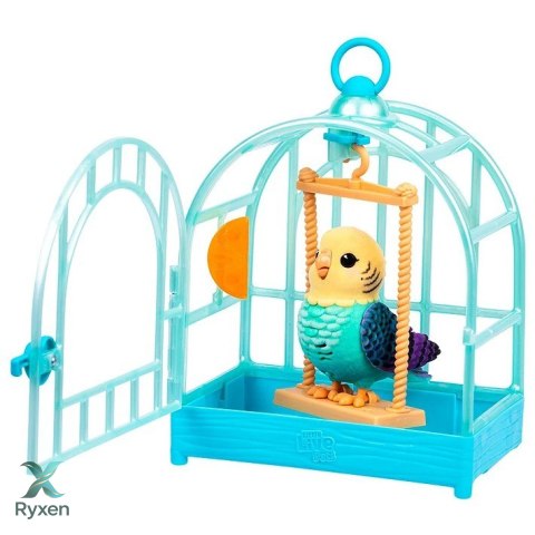 Figurka interaktywna little live pets - mój prawdziwy ptaszek błękitno-żółty COBI