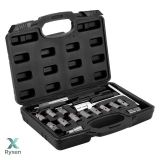 Frezy do czyszczenia gniazd wtryskiwaczy - zestaw 17 szt. NEO TOOLS