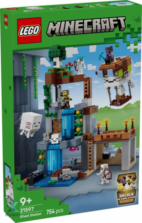 Klocki minecraft 21597 stacja ghasta LEGO