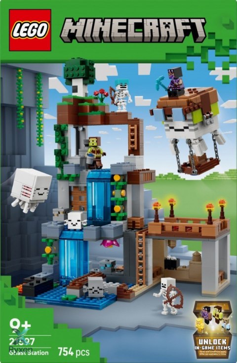 Klocki minecraft 21597 stacja ghasta LEGO