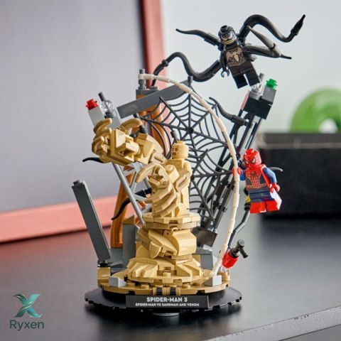 Klocki super heroes 76334 epicka bitwa: spider-man kontra sandman LEGO