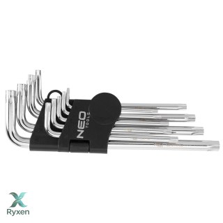Klucze Torx, zestaw 9 szt. NEO TOOLS