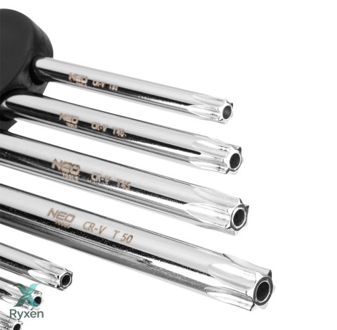 Klucze Torx, zestaw 9 szt. NEO TOOLS