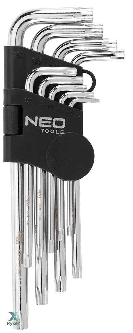 Klucze Torx, zestaw 9 szt. NEO TOOLS